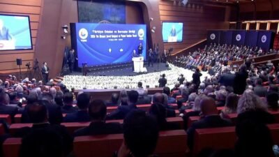 Cumhurbaşkanı Recep Tayyip Erdoğan, TOBB Hizmet Şeref Belgesi ve Plaket