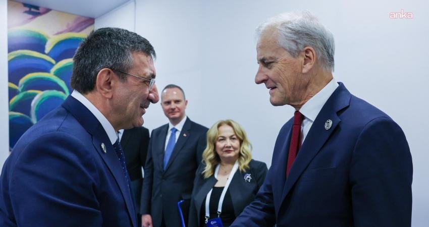 Cumhurbaşkanı Yardımcısı Cevdet Yılmaz, Avrupa Siyasi Topluluğu Zirvesi kapsamında Ermenistan'da