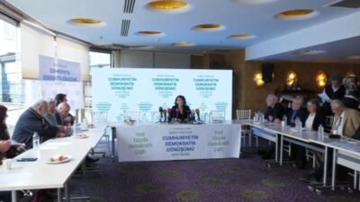 İstanbul'da 13-14 Haziran’da düzenlenecek İkinci Yüzyılda Cumhuriyet’in Demokratik Dönüşümü Konferansı'nın