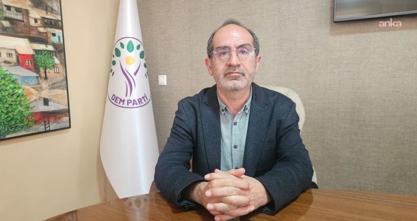 DEM Parti Eş Genel Başkan Yardımcısı Mahfuz Güleryüz, "sürecin dondurulduğu" ile