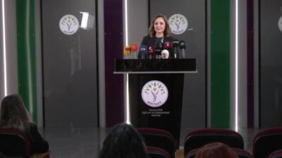 DEM Parti Sözcüsü Ayşegül Doğan, "Yasal düzenlemeleri tartışmaya başladığımız, hatta