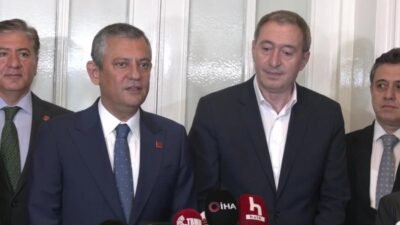 TBMM'de Özgür Özel'i ziyaret eden DEM Parti Eş Genel Başkanı