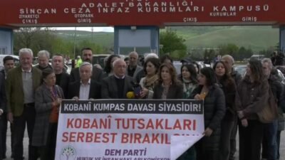 DEM Parti Grup Başkanvekili Gülistan Kılıç Koçyiğit, Kobani Davası'nda verilen