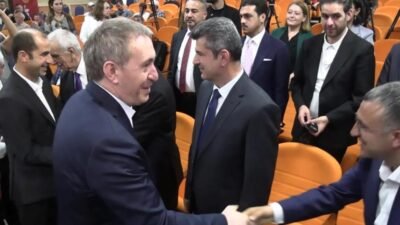 Eski HDP Eş Genel Başkanları Figen Yüksekdağ, Selahattin Demirtaş ve