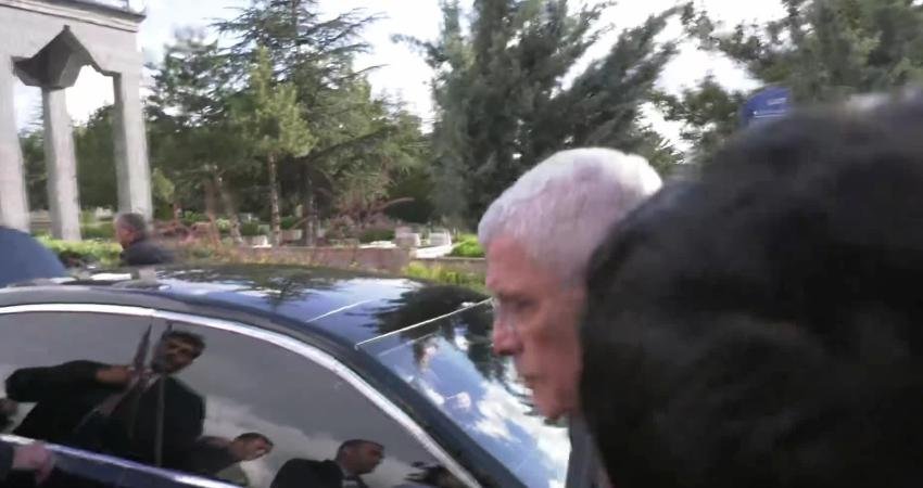 İYİ Parti Genel Başkanı Müsavat Dervişoğlu, MHP Genel Başkanı Devlet
