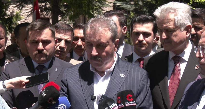BBP Genel Başkanı Mustafa Destici, CHP 38. Kurultayı'nı yönelik "mutlak
