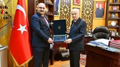 MHP Genel Başkanı Devlet Bahçeli, Kerkük Valisi Muhammed Seman Ağa'yı