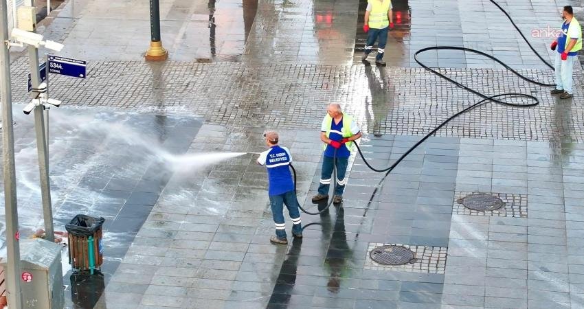 Didim Belediyesi ekipleri, ilçe sakinlerinin Kurban Bayramı'nı daha temiz, düzenli