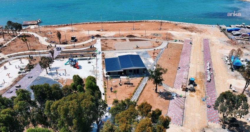 Didim Belediyesi tarafından Mavişehir’de yapımı sürdürülen Atatürk Kültür ve Yaşam