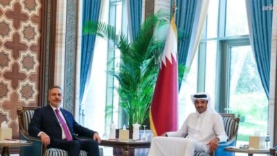 Dışişleri Bakanı Hakan Fidan, bugün Doha ziyareti kapsamında Katar Emiri