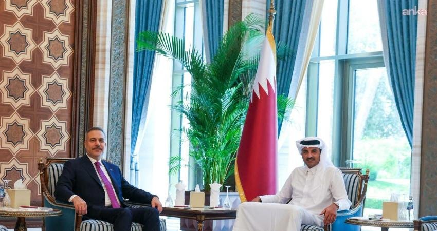 Dışişleri Bakanı Hakan Fidan, bugün Doha ziyareti kapsamında Katar Emiri