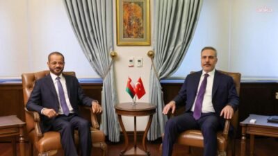 Dışişleri Bakanı Hakan Fidan'ın, Umman Dışişleri Bakanı Sayyid Badr Al