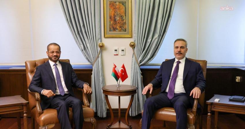 Dışişleri Bakanı Hakan Fidan'ın, Umman Dışişleri Bakanı Sayyid Badr Al