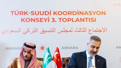 Dışişleri Bakanı Hakan Fidan, Ankara’da düzenlenen Türk-Suudi Koordinasyon Konseyi toplantısında