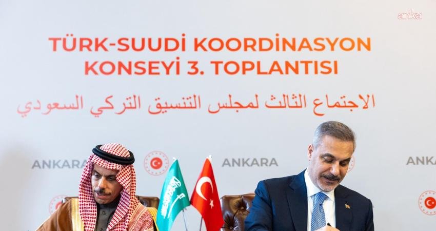 Dışişleri Bakanı Hakan Fidan, Ankara’da düzenlenen Türk-Suudi Koordinasyon Konseyi toplantısında