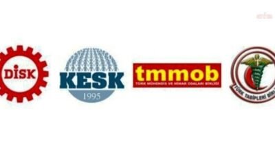 DİSK, KESK, TMMOB ve TTB'den, CHP Genel Merkezi’ne yönelik müdahaleye