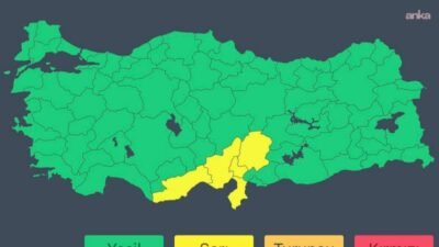 Meteoroloji Genel Müdürlüğü'nden yapılan açıklamada yarın sabah saatlerinden itibaren Doğu