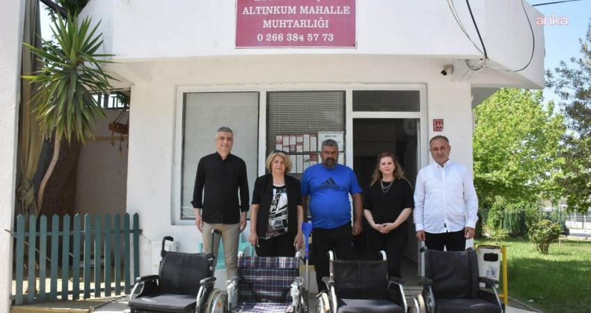 Edremit Belediyesi, sosyal belediyecilik anlayışı kapsamında engelli ve ihtiyaç sahibi