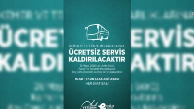 Efeler Belediyesi, yaklaşan Kurban Bayramı öncesinde vatandaşların mezarlık ziyaretlerini daha