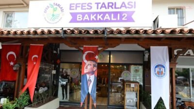 Efes Tarlası Bakkalı, ikinci şubesiyle Efes Selçuk eski ilçe garajı