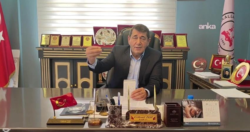 Elazığ Bakkallar ve Tekel Bayileri Oda Başkanı Cebrail Top, küçük
