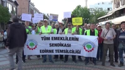 Tüm Emeklilerin Sendikası Edirne Temsilcisi Hasan Kılıç, Kurban Bayramı ikramiyesinin