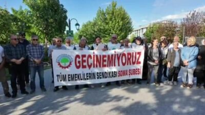 Tüm Emeklilerin Sendikası Soma Şubesi tarafından Soma Millet Parkı’nda düzenlenen