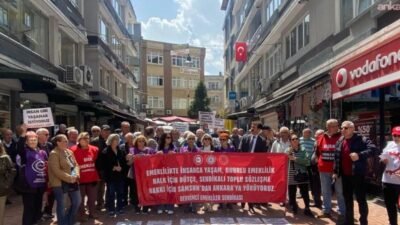 DİSK Devrimci Emekliler Sendikası Samsun ve Atakum şubelerinin ortak açıklamasında,
