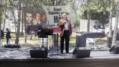 EMEP Genel Başkan Yardımcısı Levent Tüzel, Mersin 68'liler Derneği tarafından