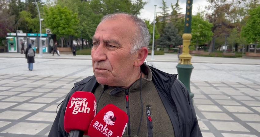 Burdur'da yurttaşlar Türkiye İstatistik Kurumu (TÜİK) tarafından açıklanan enflasyon oranlarına inanmadıklarını