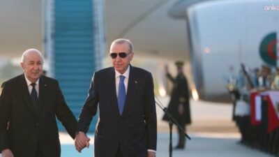 Cumhurbaşkanı Recep Tayyip Erdoğan, resmi ziyaret kapsamında Türkiye'ye gelen Cezayir