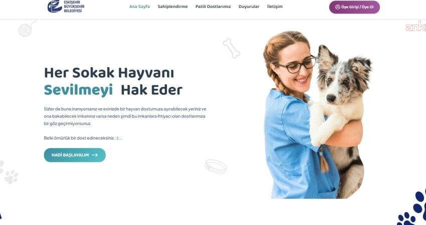 Eskişehir Büyükşehir Belediyesi, sokak hayvanlarının sıcak yuvalara kavuşmasını kolaylaştırmak amacıyla