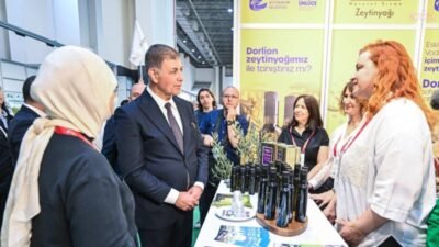 Eskişehir Büyükşehir Belediyesi’nin (EBB) ürettiği premium ödüllü Dorlion zeytinyağı ve