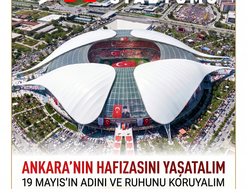 AKK Başkanı Halil İbrahim Yılmaz, Ankara’ya kazandırılan yeni 19 Mayıs