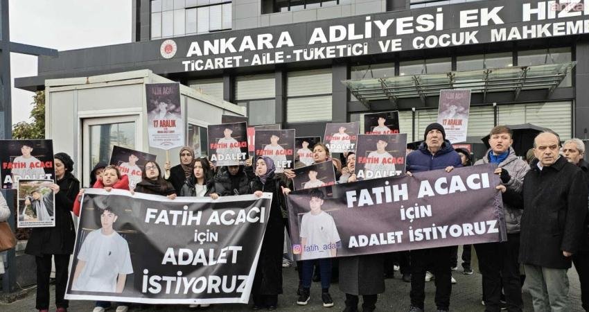 Ankara’da 15 yaşındaki Fatih Acacı’nın öldürülmesine ilişkin davada suça sürüklenen