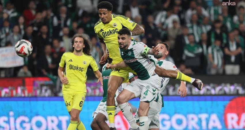 Trendyol Süper Lig’in 33. haftasında Fenerbahçe, deplasmanda TÜMOSAN Konyaspor’u 3-0