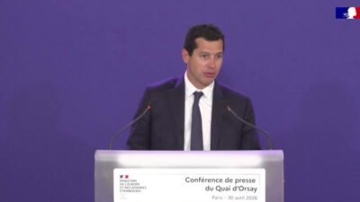 Fransa Dışişleri Bakanlığı Sözcüsü Pascal Confavreux, Cumhurbaşkanı Emmanuel Macron'un Atina