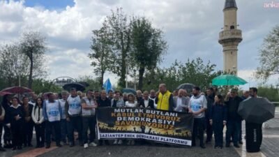 Gaziantep Emek ve Demokrasi Platformu üyeleri ve yurttaşlar, CHP'nin 38.