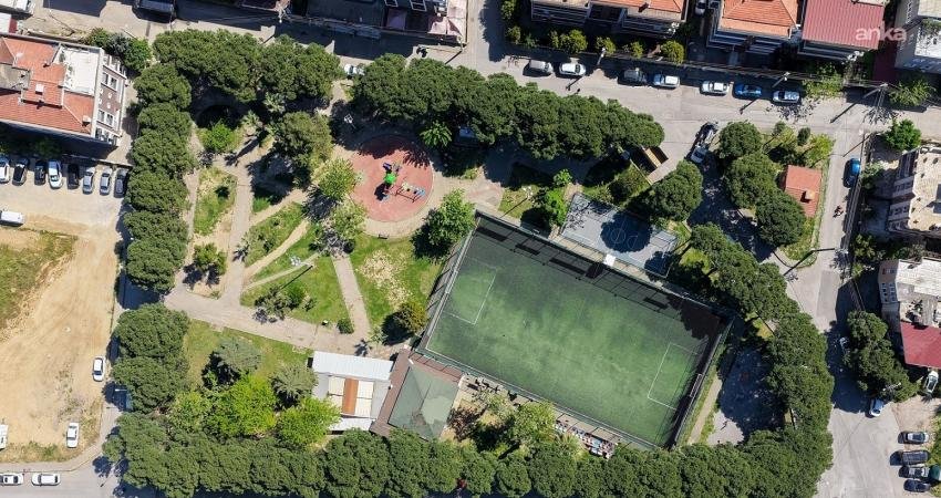 Gaziemir Belediyesi, park ve yeşil alanlarda yürüttüğü çalışmalar kapsamında Şehit