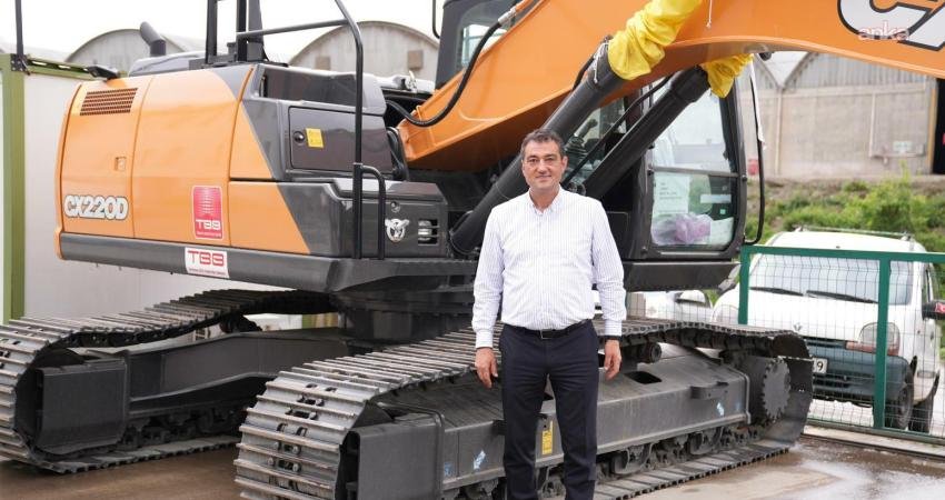 Türkiye Belediyeler Birliği tarafından Giresun Belediyesi’ne iş makinesi hibe edildi.