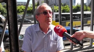 Bayram arifesinde uygun fiyatlı baklava almak isteyen vatandaşlar, Şirinevler'de bir