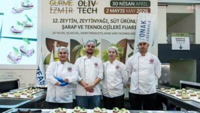 Gurme İzmir Olivtec Fuarı, bu yıl da gıda sektörünün profesyonellerini bir