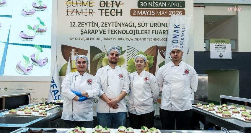 Gurme İzmir Olivtec Fuarı, bu yıl da gıda sektörünün profesyonellerini bir