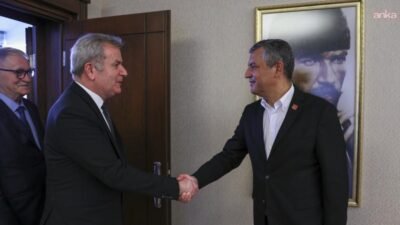 CHP Genel Başkanı Özgür Özel, destek ve dayanışma ziyaretinde bulunan
