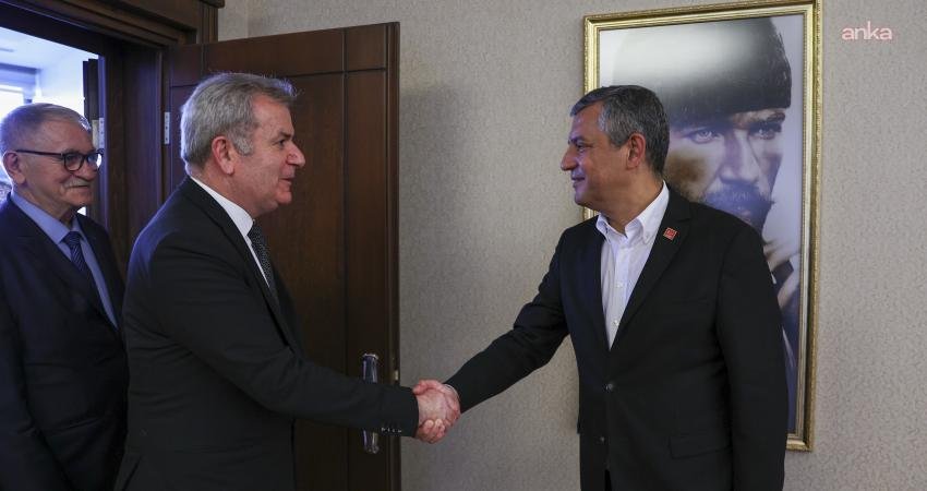 CHP Genel Başkanı Özgür Özel, destek ve dayanışma ziyaretinde bulunan