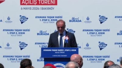 İBB Başkanvekili Nuri Aslan, Ayamama Yaşam Vadisi 1. Etap 2’nci