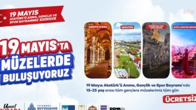 İstanbul Büyükşehir Belediyesi iştiraklerinden Kültür AŞ, 19 Mayıs Atatürk’ü Anma,