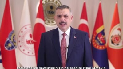 İçişleri Bakanı Mustafa Çiftçi yayınladığı videolu mesajla trafik kurallarına uyulması