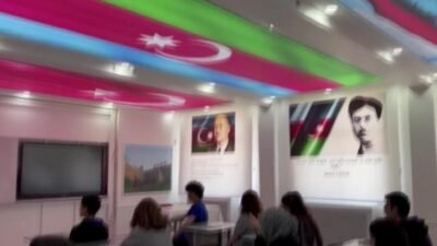 Haydar Aliyev'in doğumunun 103. yılı dolayısıyla, Iğdır Haydar Aliyev Fen