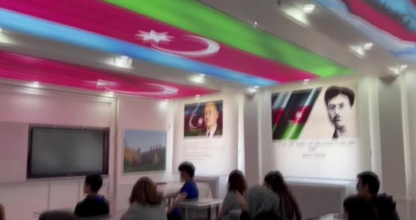 Haydar Aliyev'in doğumunun 103. yılı dolayısıyla, Iğdır Haydar Aliyev Fen